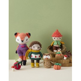 "Poupées & amigurumis en automne au crochet" Les éditions de saxe